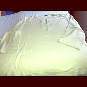 3/4 sleeve pullover tunic